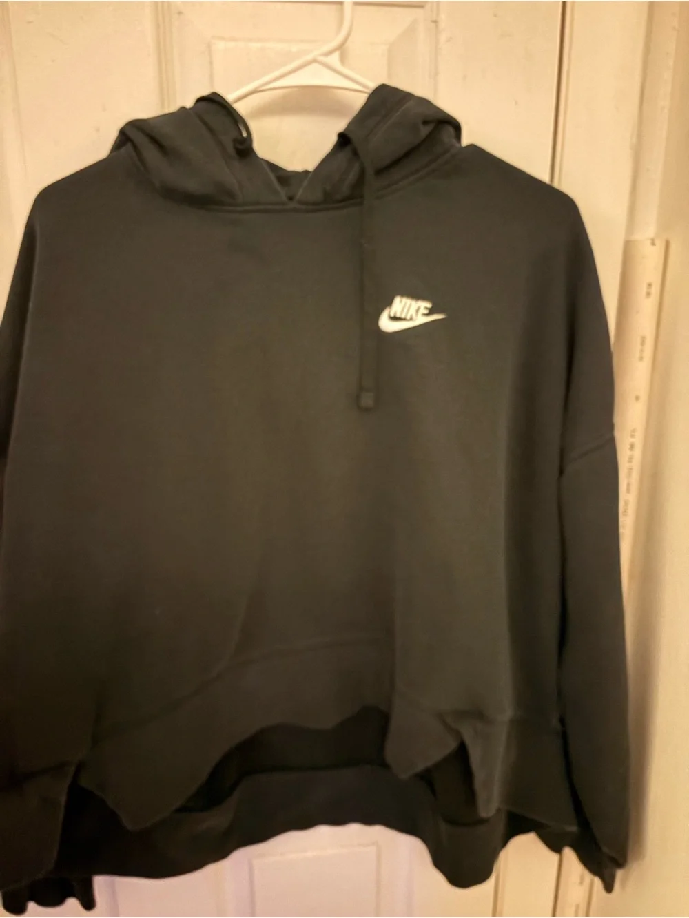 Woman Hooded Sweater - Nike Black